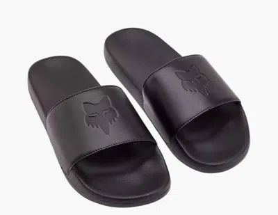 Fox Racing Unisex Fox Head Slides In Black