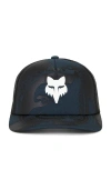 Fox Racing Vision Mesh Trucker Hat In Blue
