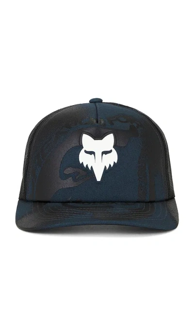Fox Racing Vision Mesh Trucker Hat In Blue