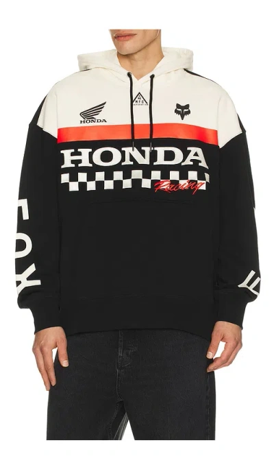 Fox Racing X Honda Heavyweight Fleece Hoodie In Black