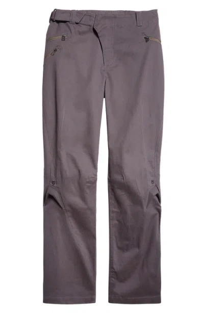 Fox Racing X Kiko Kostandinov Stretch Cotton Pants In Dark Shadow