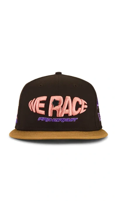 Fox Racing X Pro Circuit 9fifty Snapback Hat In Brown