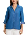 Foxcroft Agnes Denim Shirt