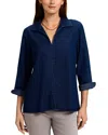Foxcroft Agnes Denim Shirt