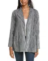 Foxcroft Alana Gingham Jacket In Black