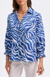 Foxcroft Zoey Cotton Button-up Shirt