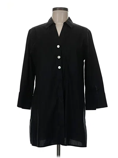 Pre-owned Foxcroft Casual Dress In Black