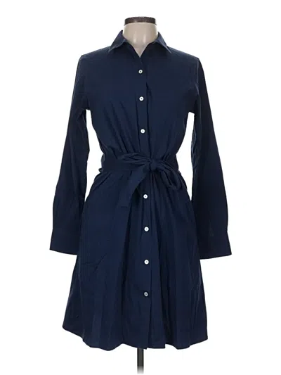 Pre-owned Foxcroft Casual Dress In Blue