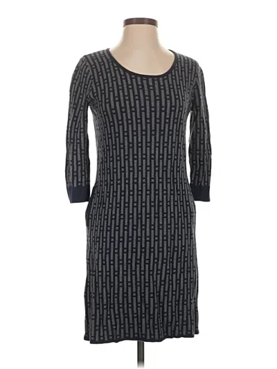 Pre-owned Foxcroft Casual Dress In Gray