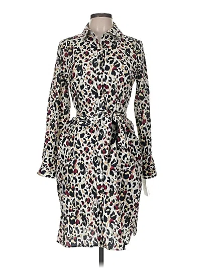 Pre-owned Foxcroft Casual Dress In Ivory