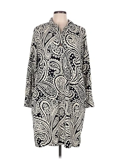 Pre-owned Foxcroft Casual Dress In Ivory