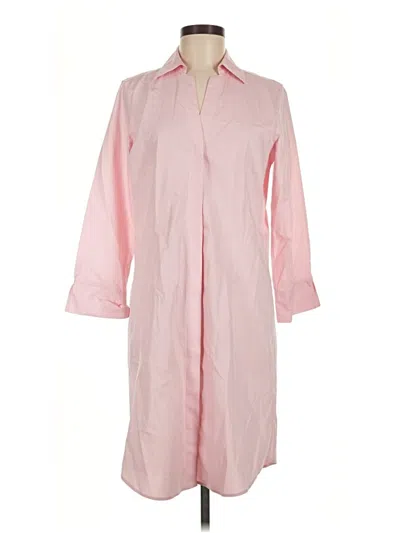 Pre-owned Foxcroft Casual Dress In Pink