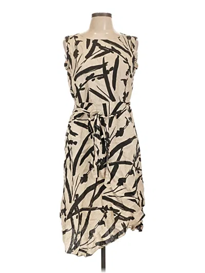 Pre-owned Foxcroft Casual Dress In Tan