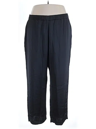 Pre-owned Foxcroft Casual Pants In Blue