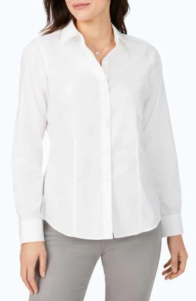 FOXCROFT FOXCROFT DIANNA NON-IRON COTTON SHIRT