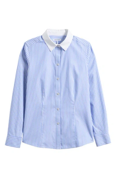 Foxcroft Dianna Stripe Non-iron Cotton Shirt