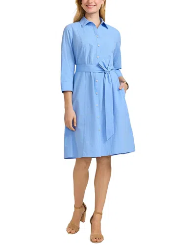 Foxcroft Fiona Dress In Blue