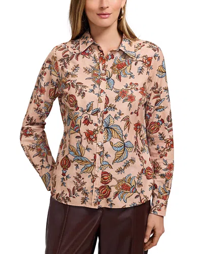 Foxcroft Hampton Corduroy Shirt In Multi