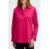 Foxcroft Iris Button-up Shirt In Pink