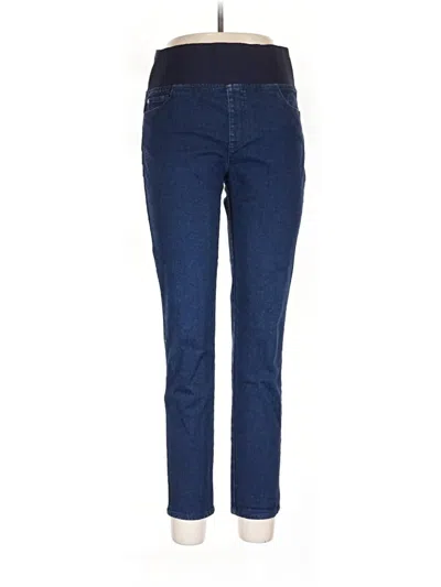 Pre-owned Foxcroft Jeggings In Blue