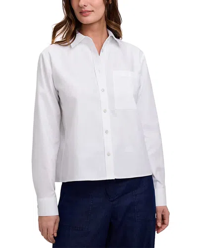 Foxcroft Jodie Chest Pocket Shirt In White