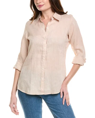 FOXCROFT FOXCROFT JORDAN LINEN SHIRT