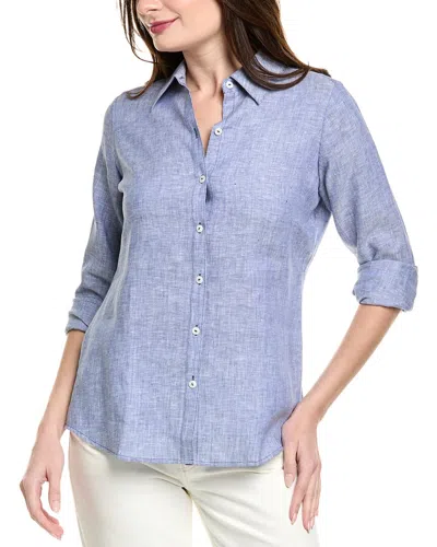 FOXCROFT JORDAN LINEN SHIRT