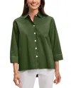 Foxcroft Kelly Stretch Shirt In Basil