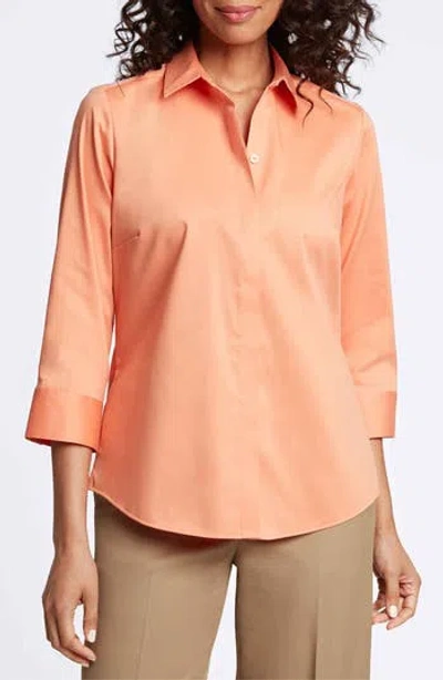 FOXCROFT FOXCROFT LUNA BUTTON-UP SHIRT