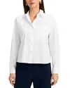 Foxcroft Marina Button-up Shirt In White