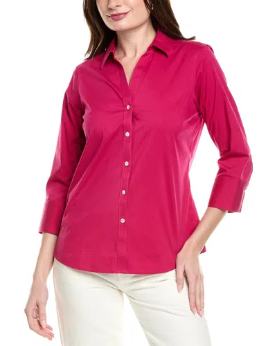 Foxcroft Mary Top In Pink