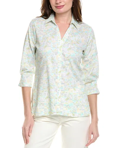 Foxcroft Meryl Shirt In Green