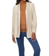Foxcroft Pointelle Open Front Cardigan In Multi