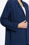 Foxcroft Morgan Crepe Knit Blazer In Navy