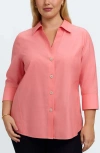 Foxcroft Paityn Non-iron Button-up Shirt In Pink