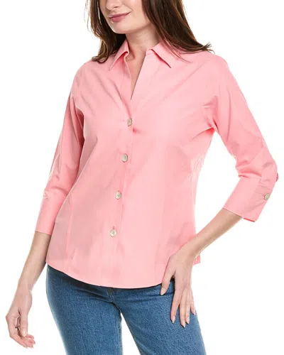 Foxcroft Paityn Shirt In Pink