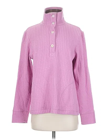 Pre-owned Foxcroft Pullover Sweater In Pink