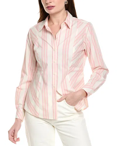 Foxcroft Riley Shirt In Pink