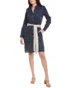 Foxcroft Rocca Dress In Blue