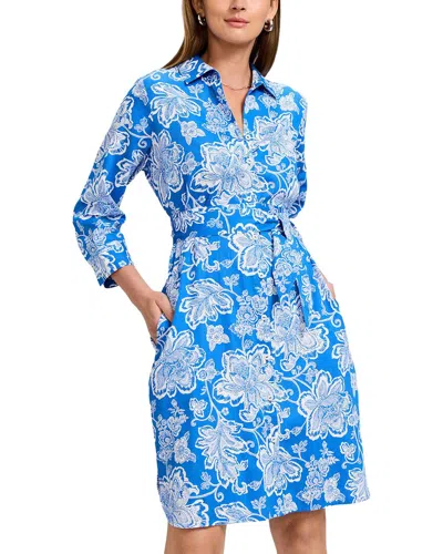 Foxcroft Rocca Dress In Blue