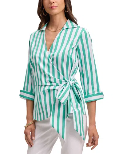 Foxcroft Salina Shirt In Green