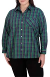 Foxcroft Tartan Button-up Shirt In Tartan Plaid