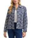Foxcroft Thelma Jacket In Blue