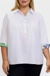 Foxcroft Therese Shirt In White