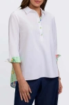 Foxcroft Therese Shirt In White