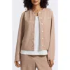 Foxcroft Valerie Crepe Knit Jacket In Neutral