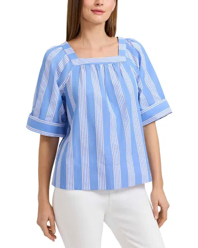Foxcroft Violet Shirt In Blue