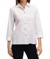Foxcroft Kelly Button-up Shirt In White