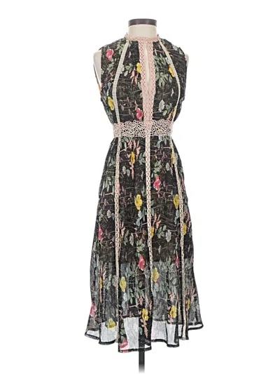 Pre-owned Foxiedox Cocktail Dress In Gray
