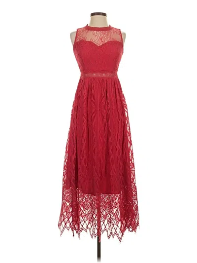Pre-owned Foxiedox Cocktail Dress In Red